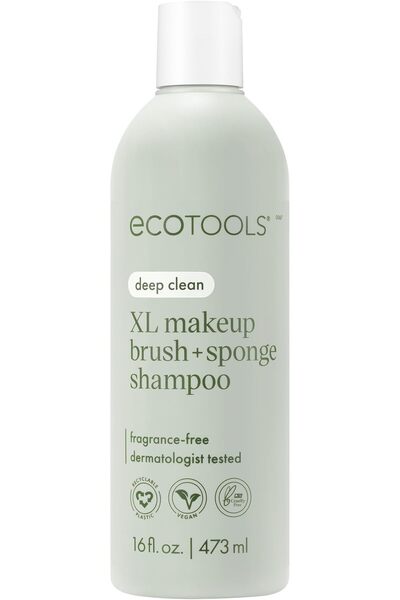 Ecotools Makeup Brush + Sponge Shampoo, Remove Product & Impurities From Beau...