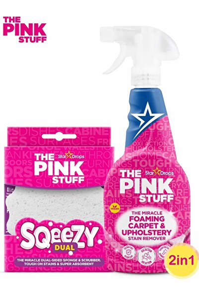 THE PINK STUFF The Pink Stuff Carpet & Upholstery Cleaner (2 in 1): Foam Stai...