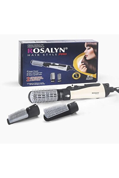 Generic Hair Styler with Curling and Straightening, 2 Attachments for Curly H...