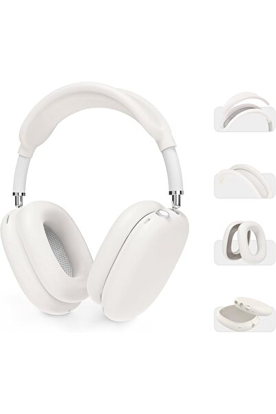 AhaStyle غطاء سيليكون لسماعات AirPods Max (USB-C/Lightning) |   [4 في 1] مضاد...