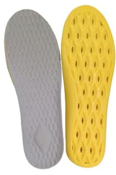GENERAL Memory Foam Insoles for Women Men,Ultra Soft and Elastic Sports Shoe ...