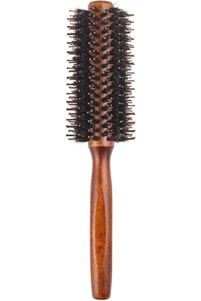 Alybrol Quiff Round Hair Brush, Wooden Handle Styling Brush Anti Static Quiff...