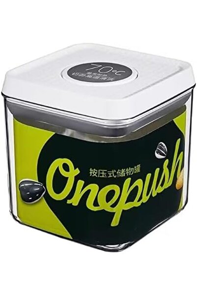 Generic New BPA Free Food Container - Push Button Airtight Food Storage - Squ...