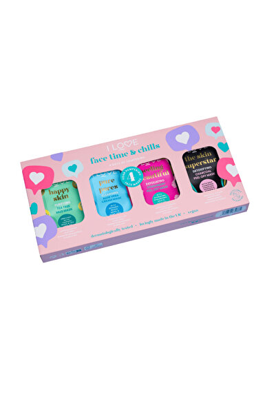 I Love Time & Chills Set I Love: Beautiful Peeling, Peeling, Sheet Mască, pen...