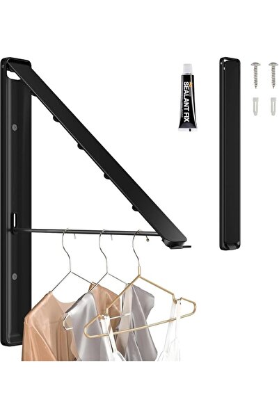 TERRIFI Clothes Drying Rack Wall Mounted,Retractable & Foldable Clothes Hange...