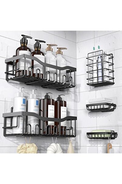 Generic Shower Caddy 7 Pack Bathroom Shelf رفوف حمام, Adhesive Bathroom Organ...