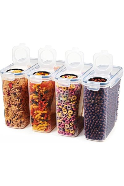 Generic Airtight Food Storage Containers With Lids,3L Pasta Containers for Pa...