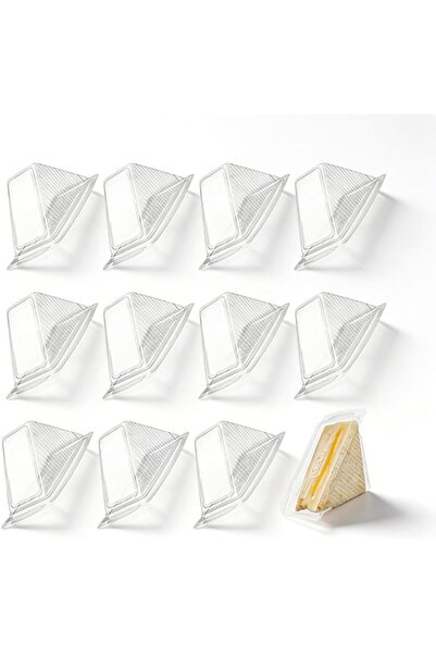 Generic Pcs Sandwich Boxes - Food Containers for Cakes, Desserts, Burgers, Sa...