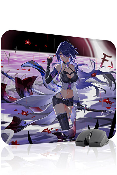 mousepad bastir Acheron Honkai: Star Rail Anime V4 - 48x40 Gaming Mouse Pad Α...