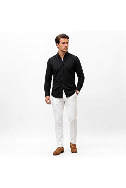 Volans Moda 6668 Slim Fit Textured Shirt