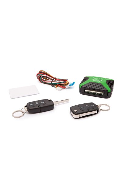 Alista Home Kit de închidere centralizată auto cu telecomandă tip briceag, 12...