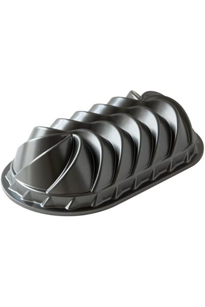 Generic Nordic Ware Cake Loaf Tin, Aluminium, Gold/Silver, 29 x 16.3 x 7.4 cm...