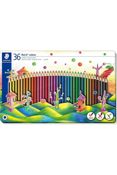 Staedtler Νόρις Χρωματιστά Μολύβια 36 Τεμάχια
