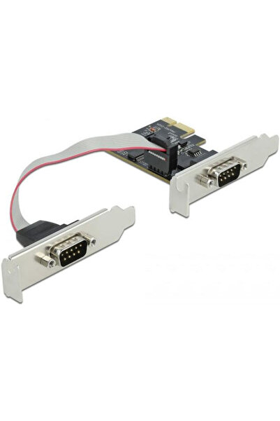DELOCK Κάρτα PCIe με 2 σειριακές θύρες RS232 DB9 Κωδικός: 90001