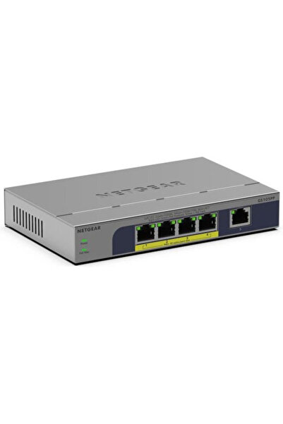 NETGEAR GS105PP Μη διαχειριζόμενος διακόπτης PoE L2 με 5 θύρες Ethernet Gigab...
