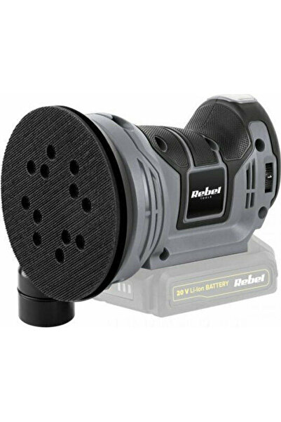 Rebel RB-1059 Ασύρματος Έκκεντρος Τριβείο Μπαταρίας 125mm, Μπαταρία 20V με Ρύ...