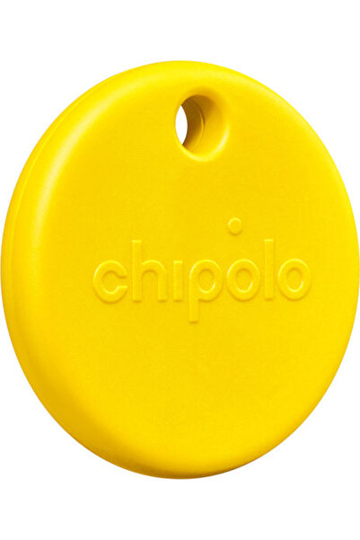 CHIPOLO Pop Apple Find My & Google Find Hub Κίτρινο με ιχνηλάτηση μέσω smartp...