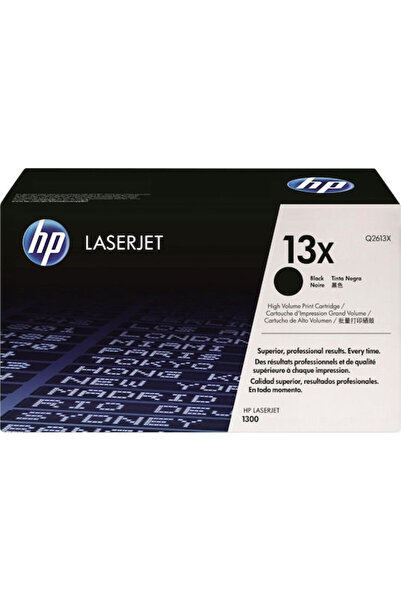 HP 13X Γνήσιο Τόνερ Εκτυπωτή Λέιζερ Μαύρο Υψηλής Απόδοσης 4000 Σελίδες (Q2613X)
