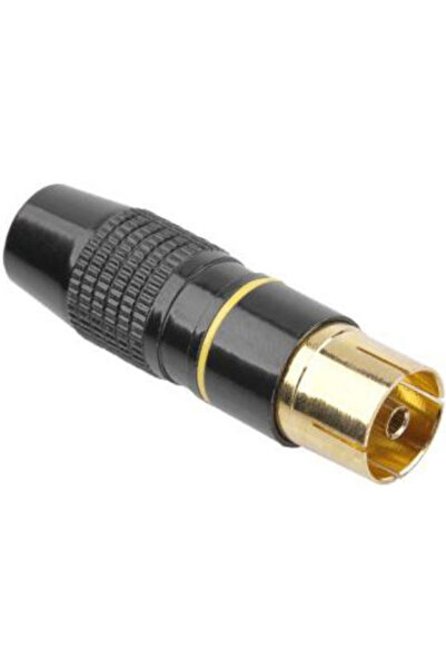 Cabletech Βύσμα ομοαξονικό θηλυκό μαύρο (GNI0272)