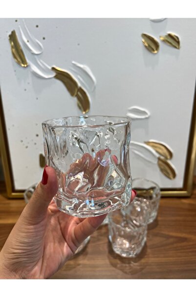 P&ORA PREMIUM KITCHEN PRODUCTS Seki̇lsi̇z 6-Piece Water Glass Set 240 Cc