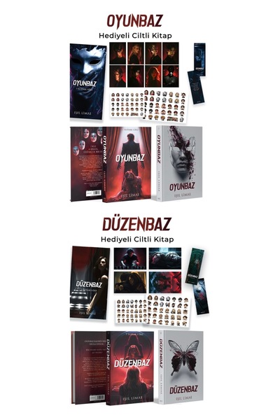 Pukka yayınları OYUNBAZ-DÜZENBAZ İKİLİ SET-IŞIL LİMAE