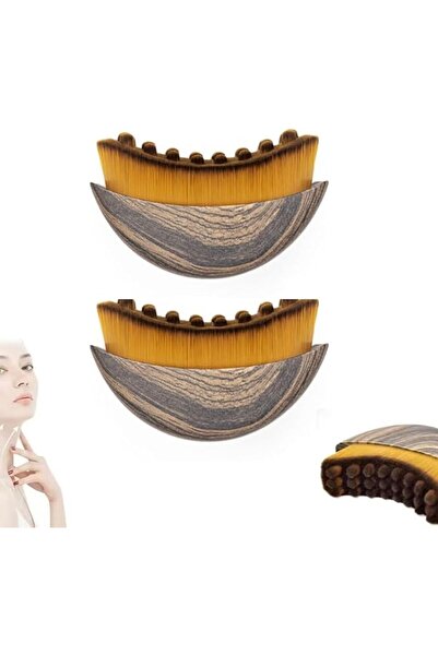 X SPRING Face Brush Massager, Dual Head Facial Scrub Brush Set with Ergonomic...