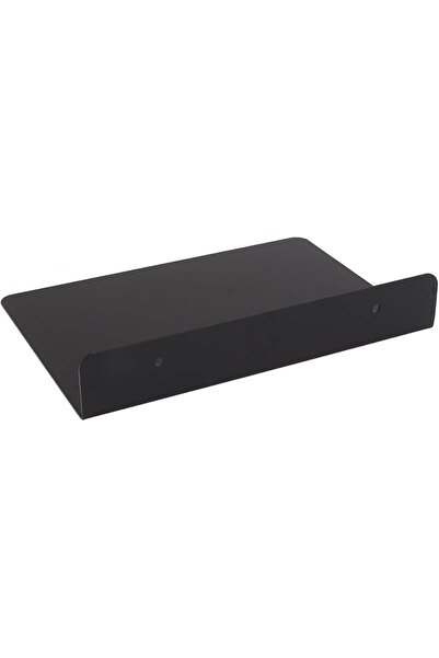 Tnfeeon Wall Mounted Router Shelf, Aluminum Alloy Cable TV Box Holder with Gl...