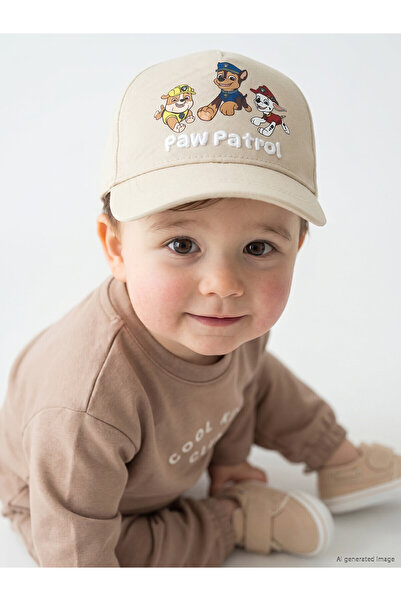 LC Waikiki Trendlucky Paw Patrol Printed Baby Boy Cap Hat with Difference in ...