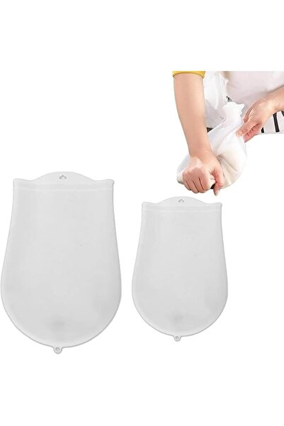 Yelajoy 2Pcs BPA Free Food Grade Silicone Kneading Bag, Reusable Dough Mixer ...