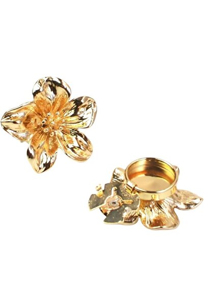 GENERAL Elegant Flower Cufflinks, Decorative Button Covers for Women's Blouse...