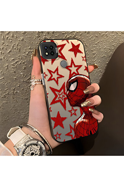 SLIMFELT Redmi 9C/10A Uyumlu Basit Yıldız Motifli Kahraman Kılıf, Tam Çerçeve...