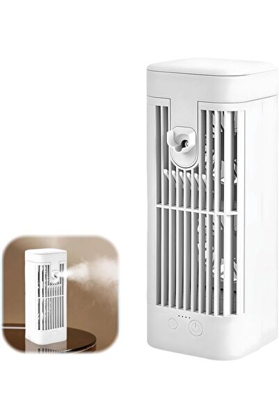 STARSTAR Portable misting fans, desktop fans, small portable fans with night ...