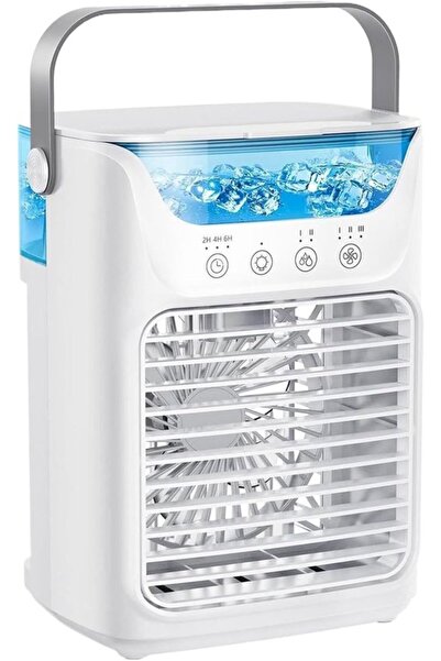 Morvena Picks Ventilator portabil de aer condiționat, mini răcitor cu aburire...