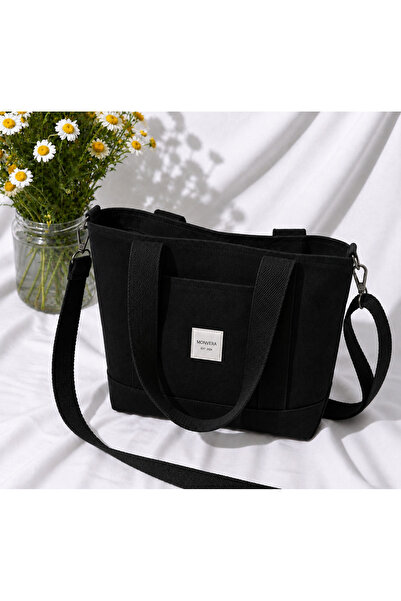 Monvera Bags Kanvas Mıknatıslı Çanta Ayarlanabilir Çapraz Askılı Kadın El Ve ...