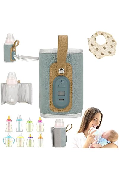 Paporich Baby Bottle Warmer, Travel Baby Bottle Warmer, Portable Baby Bottle ...