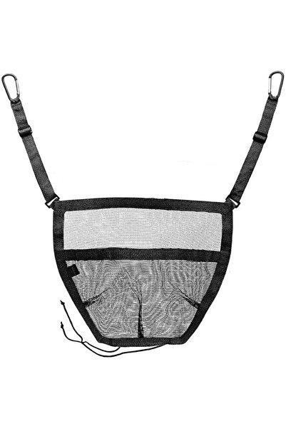 X SPRING Car Purse Holder For Car, Stretchy Net Pocket with Adjustable Straps...