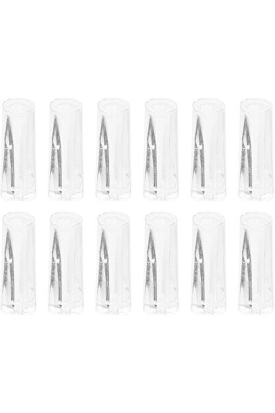 Baluue 12pcs Vertical Blind Wand Replacement Tips Pvc Transparent Rod Handles...
