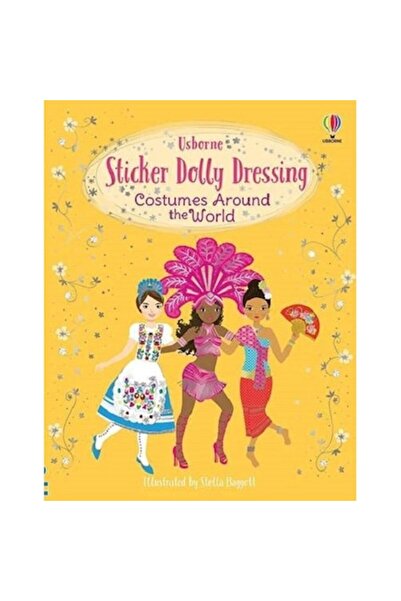 Usborne Sticker Dolly Dressing: Costume din întreaga lume - Emily Bone