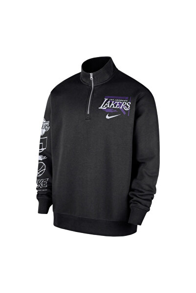 Nike LAL MNK CLUB HZ TOP CTS IB0398-010 Μαύρο XL