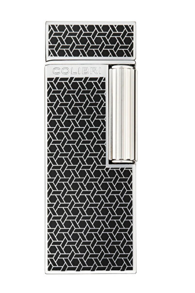 Colibri Continental Soft Flame Krom Desenli Çakmak