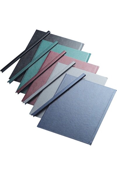OPUS Metal Rail Canvas Structure, A5, 91-120 Pages (13 Mm) 10 Pcs/Set, Metal ...