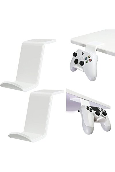 X SPRING Controller Table Stand, Sturdy Acrylic Desk Organizer, Holder with C...