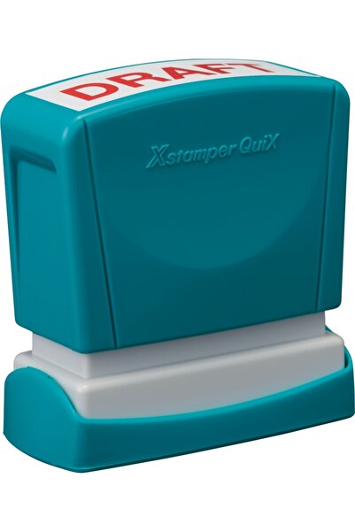 artline Xstamper Quix Stamp - Q10, Rectangular, 11 X 40 Mm - Black Ink