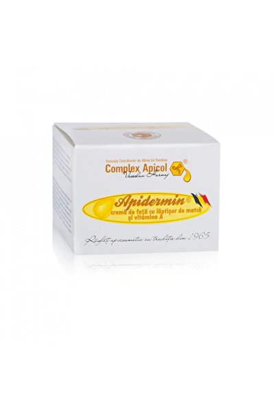 Complex Apicol Crema de Fata cu Laptisor de Matca Apidermin, 30 ml