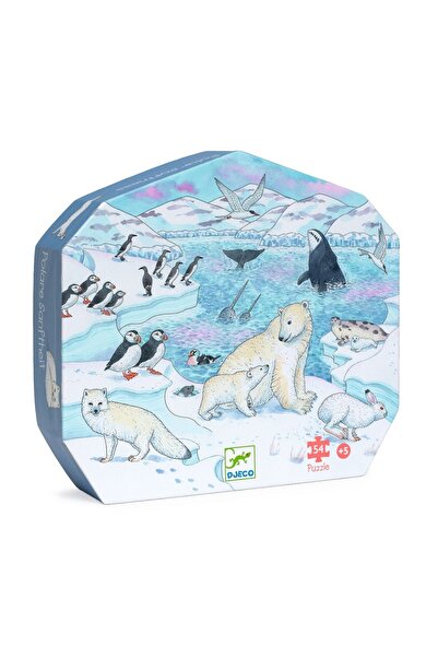 djeco Puzzle Blandete Polara, Djeco, 40 x 37 cm, 3+
