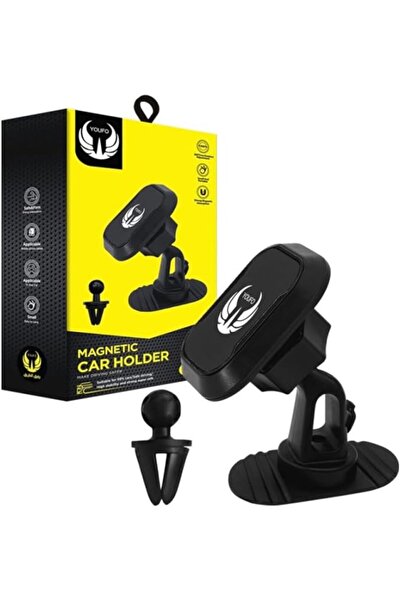 Generic 2 in 1 Magnetic Car Phone Holder 360 Degree Rotation | Strong install...
