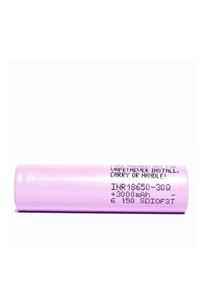 Samsung Li-ion battery INR18650-30Q, 3000mA 15A,