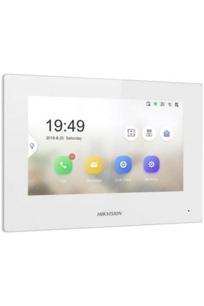 Hikvision MONITOR WIFI 7" COLOR 2FIRE CULOARE ALBA, "DS-KH6320-WTE2-W"