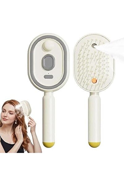 GENERAL Electric Steam Hair Brush Electric Massage Brush for Hair Care Rechar...