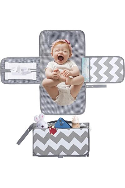 Aputue Baby Portable Diaper Changing Pad, 1 Piece Waterproof Foldable Travel ...